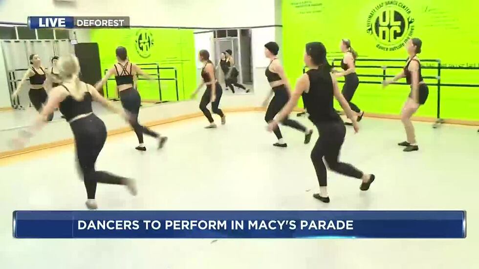 DeForest dancers selected to be dancing in Macy's Thanksgiving Day Parade