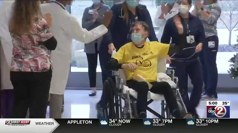 Nancy Van Dyn Hoven leaves the hospital after 84 days being treated for COVID-19