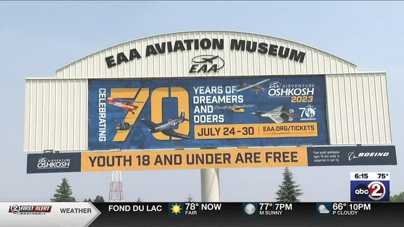 Volunteers prepare for EAA AirVenture Oshkosh