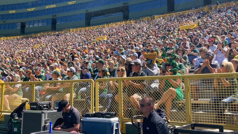 The 2022 Packers shareholders meeting at Lambeau Field included new owners. (FILE)