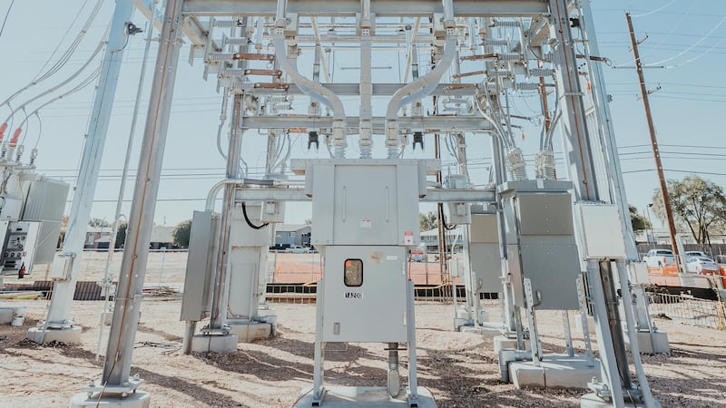 An eagle made contact with equipment at a power substation serving Hudson customers Sunday,...