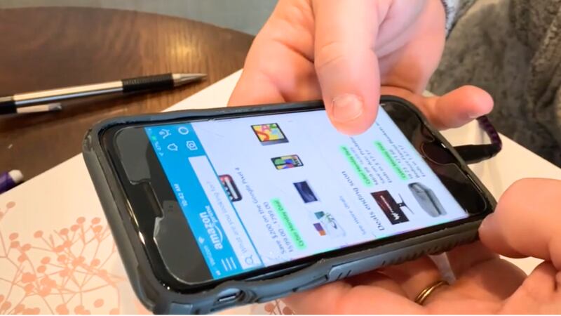 Warning signs of shopping online