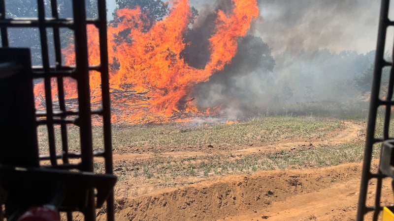 Waushara Co. wildfire
