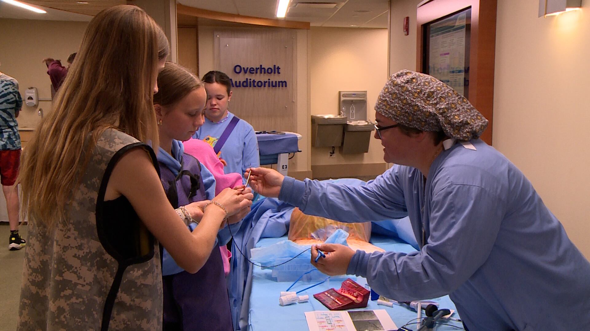 Future heath care professionals get hands on experience at WTC event - Vimarsana News