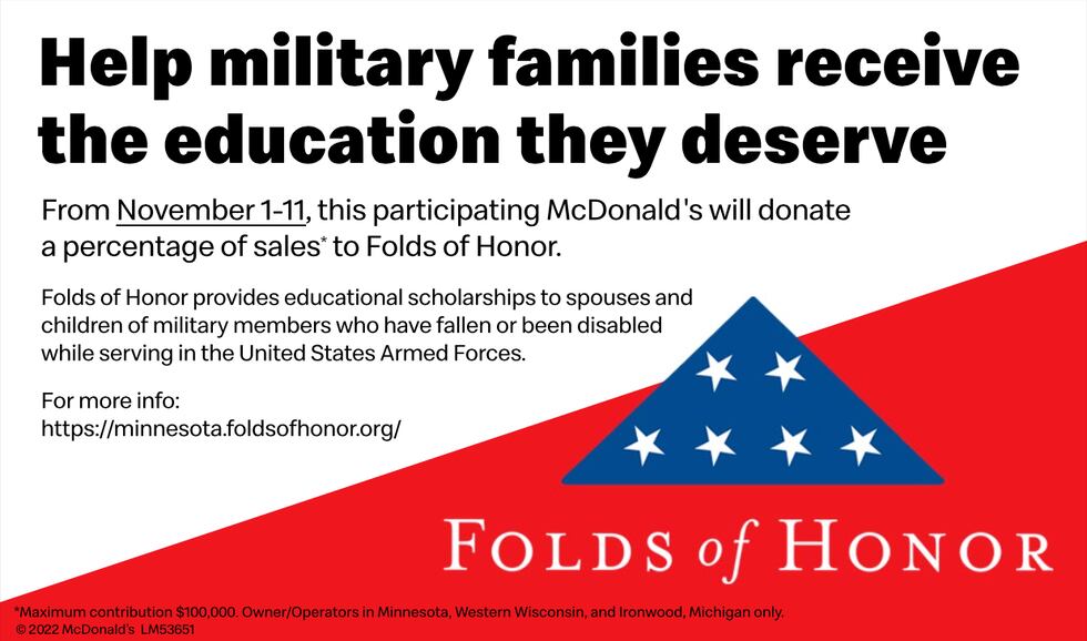 Folds of Honor is a 501 nonprofit organization that provides scholarships to families of...