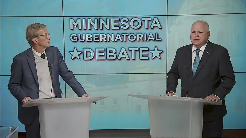 Republican challenger Scott Jensen launched sharp attacks against Minnesota Gov. Tim Walz on...