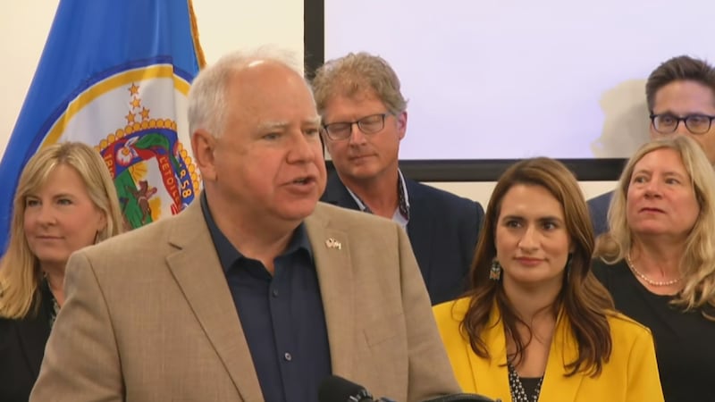 Minnesota Governor Tim Walz announces Climate Action Framework.