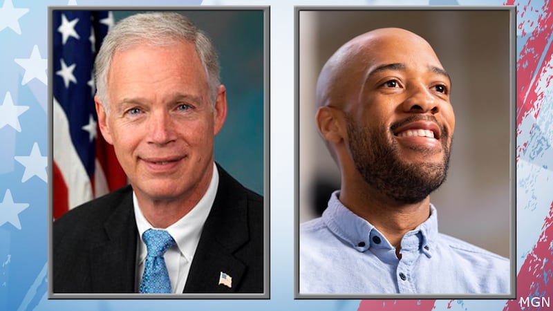 Sen. Ron Johnson (left) and Lt. Gov. Mandela Barnes will face off for U.S. Senate in November.